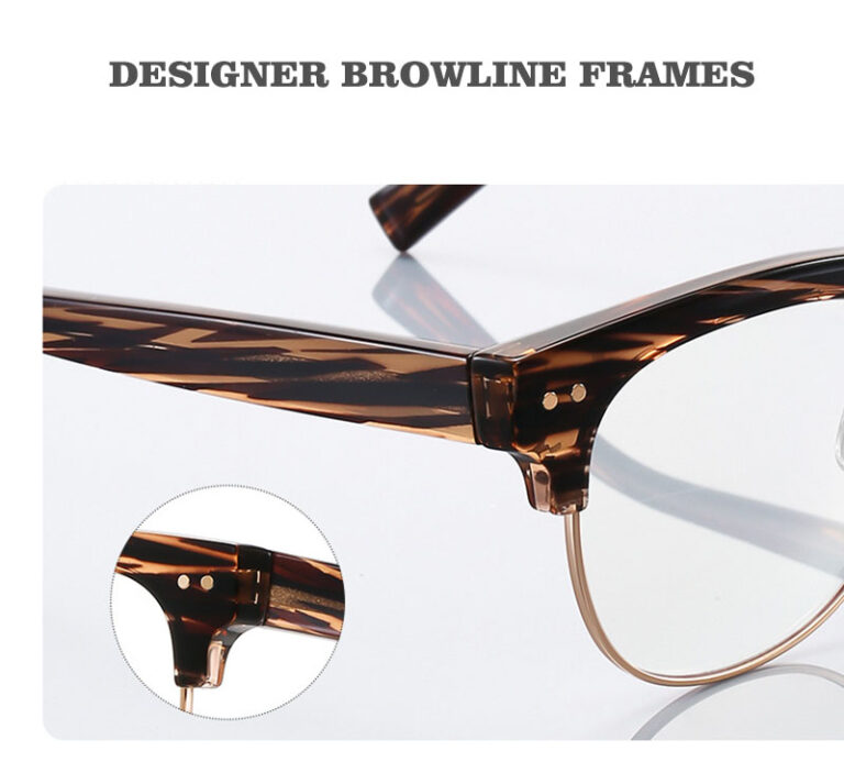 Browline Eyeglasses Frames