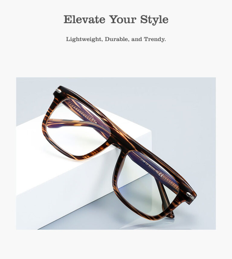 Custom Designer Eyeglasses TR90 Frames for Mens​