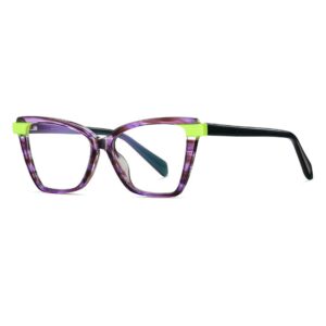 Custom Lady Retro Laminated Acetate Frame Manufacturer