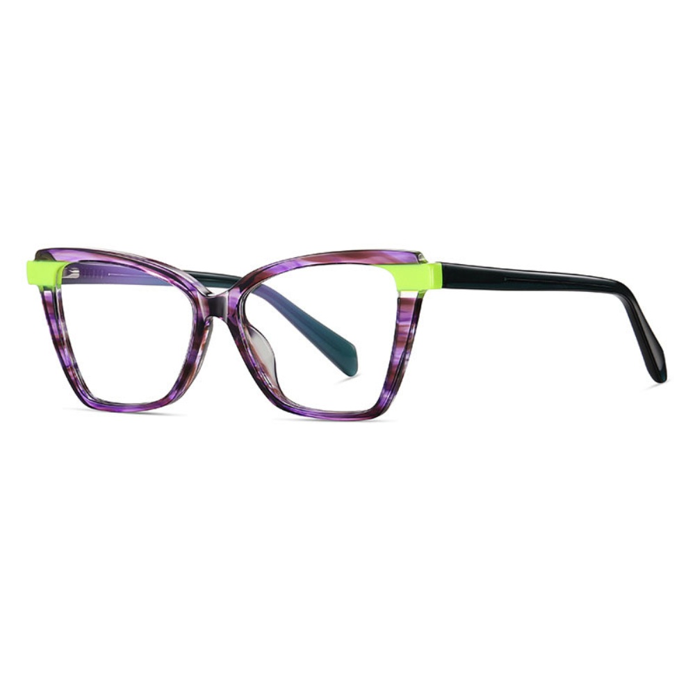 Custom Lady Retro Laminated Acetate Frame Výrobce