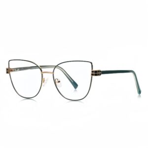 Custom Metal Green Glasses Frame​ Manufacturer