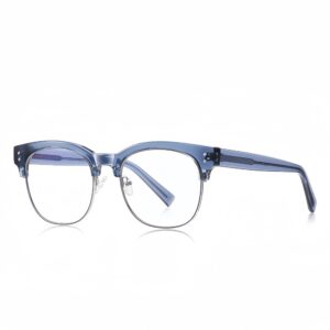 Customized Browline Glasses Men's