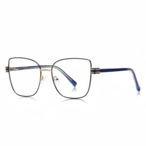 Wholesale Blue Metal Eyeglass Frames​ for Women