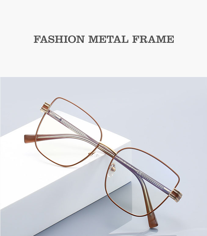 Wholesale Blue Metal Eyeglass Frames​ for Women