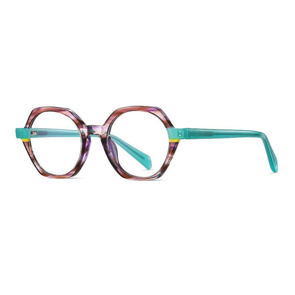 Wholesale Women's Geometric Prescription Glasses Frames Factory