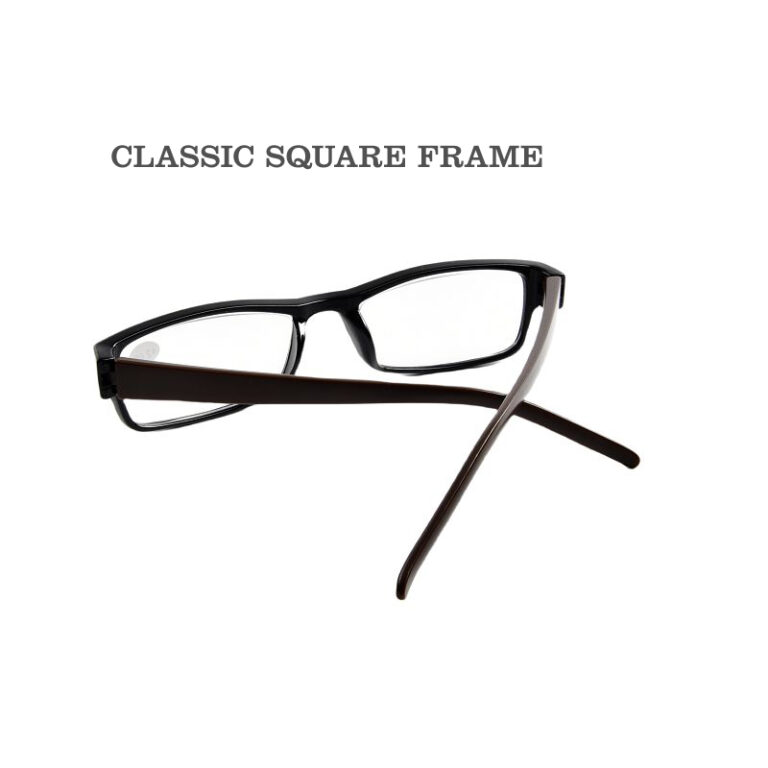 Best Custom Square Frame Reading Glasses for Men