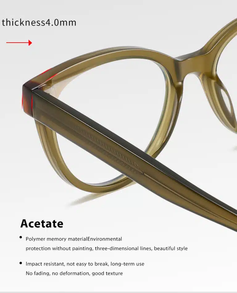 Custom Acetate Glasses Manufacturer in China