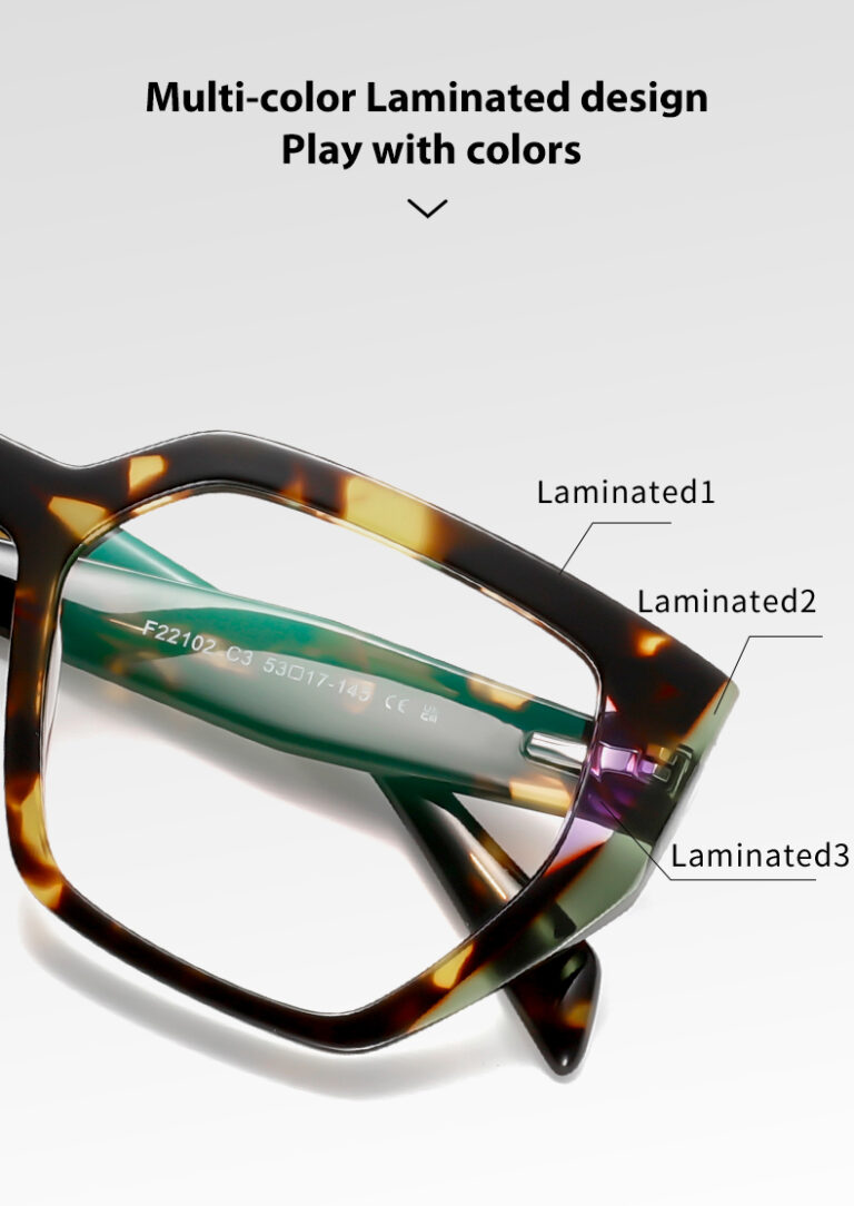 Customizable Fashion Acetate Spectacles Manufacturer in Chin